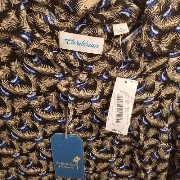 (2) Roundtree & Yorke Caribbean shirts - Picture 5 of 6